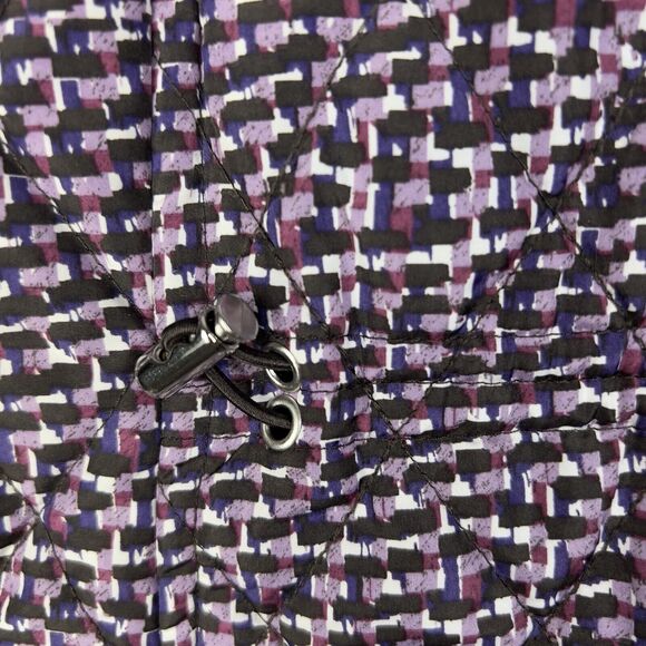 Croft & Barrow Puffer Vest Women 1X Purple Slimming - Picture 7 of 11